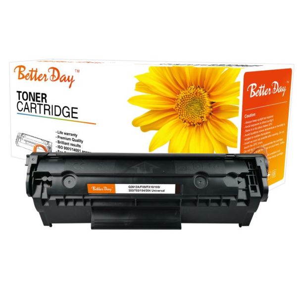 BETTERDAY Toner Q2612A/FX10 zam. kaseta za HP 2k - GM46390