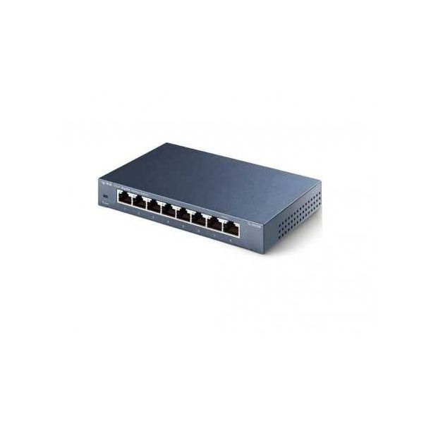 TP LINK Switch Gigabit 8x RJ45 10/100/1000Mbps (TL-SG108E) - 61804