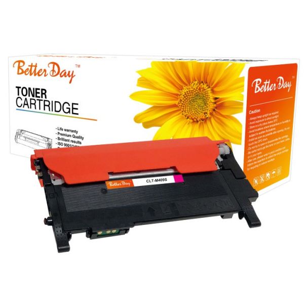 BETTERDAY Toner CLT-M409S CLP-310/315/310N/315W zam. toner kaseta za Samsung Magenta 1K - GM46411