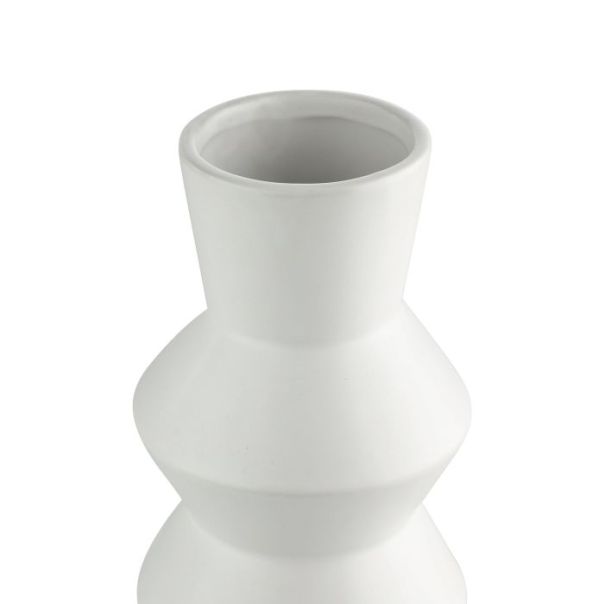 EGLO Keramička vaza 25x11cm Sasebo, bela - 421029