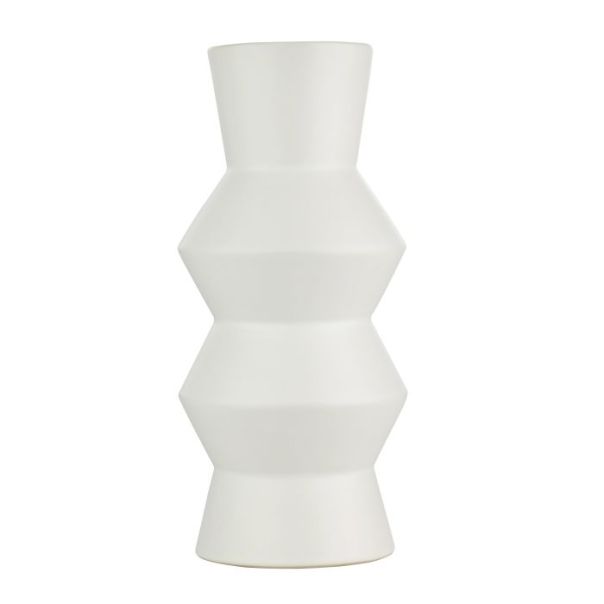 EGLO Keramička vaza 25x11cm Sasebo, bela - 421029