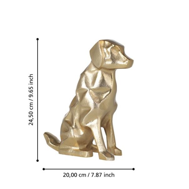 EGLO Dekorativna figura Nolalu, zlatna - 427015