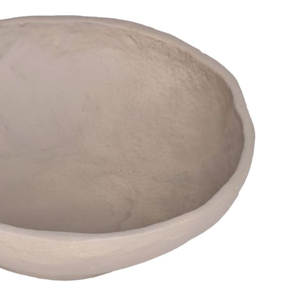 EGLO Dekorativna činija 17.5x6cm Forleyet, krem - 427053