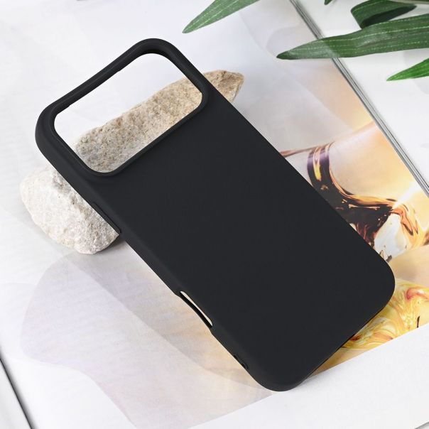 Maska za iPhone 17 Pro Max 6.9 crna Teracell Soft Velvet - 223009
