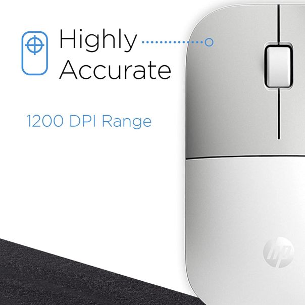 HP Bežični miš Z3700, VOL80AA, beli - V0L80AA