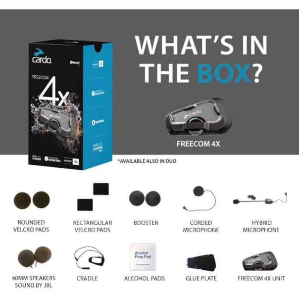CARDO Freecom 4x single - CARFRC4X003