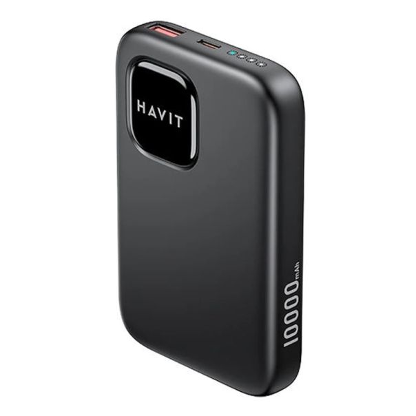 HAVIT Power bank PB31 brzo punjenje 10000mAh PD 20W, crna - 62008