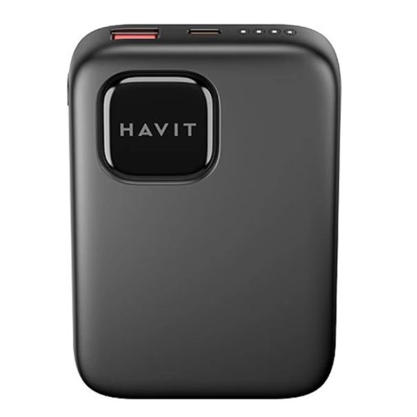 HAVIT Power bank PB31 brzo punjenje 10000mAh PD 20W, crna - 62008