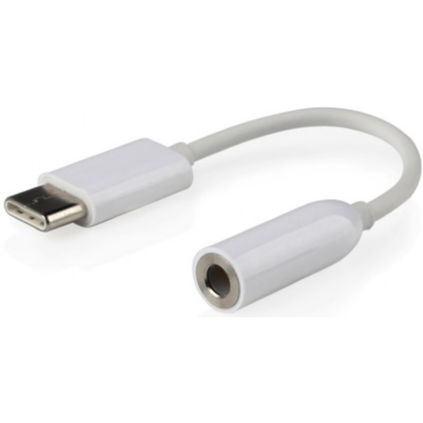 GEMBIRD Kabl USB Type-C na stereo 3.5 mm A-CM-3.5F-01, bela - 46480