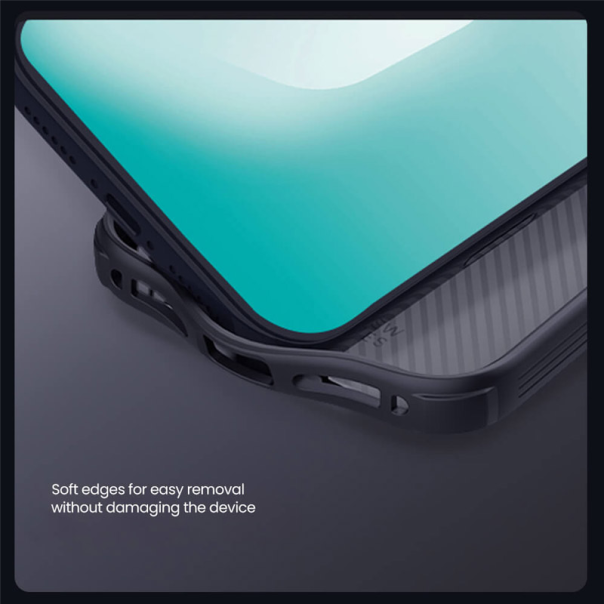 Maska za iPhone 17 Pro Max Nillkin CamShield Pro transparent crna - 620509