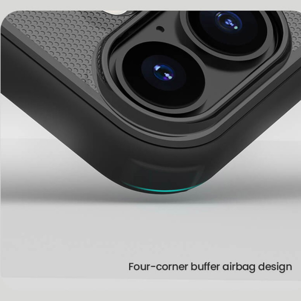 Maska za iPhone 17 Nillkin Super Frosted Shield Pro Magnetic transparent crna - EP2760181