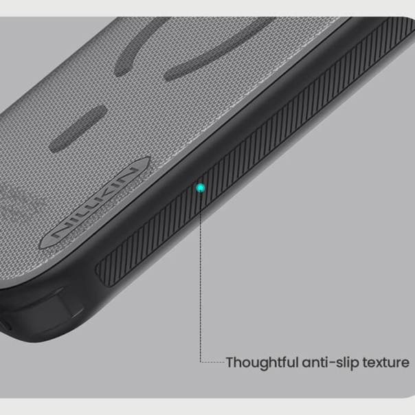 Maska za iPhone 17 Pro Nillkin Super Frosted Shield Pro Magnetic transparent crna - EP2760184