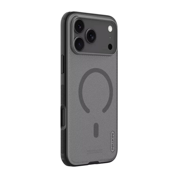 Maska za iPhone 17 Pro Nillkin Super Frosted Shield Pro Magnetic transparent crna - EP2760184