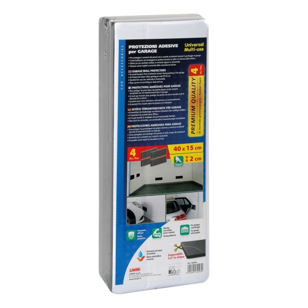 LAMPA ACCESSORIES Zaštita za garažu 48X15X2cm 4kom - 62093