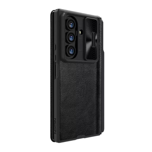 Maska na preklop Nillkin Qin Leather (with Pen) Samsung Galaxy Z Fold 7 crna - EP2590131