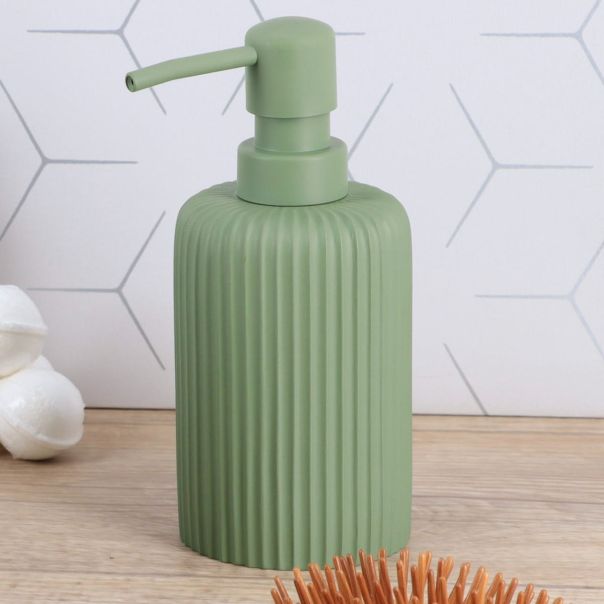 TENDANCE Dozer za tečni sapun 17x7cm, zelena - 62103143