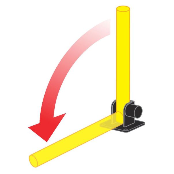 LAMPA ACCESSORIES Barijera za parking 62X6 sa zaključavanjem - 62109