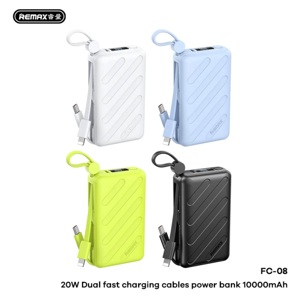 Power Bank REMAX FC-08 20W Dual fast charging 10000 mAh zeleni - 621114