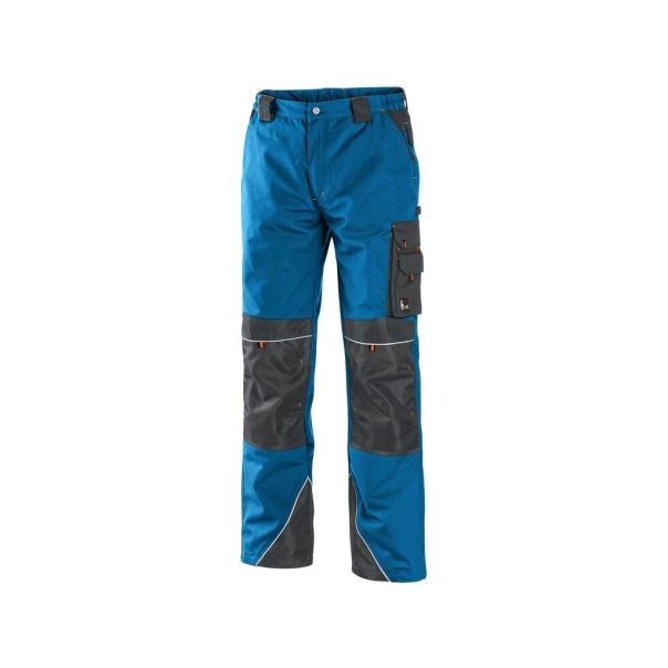 CANIS Radne pantalone do struka Sirius Nikolas, plava/siva - 62115