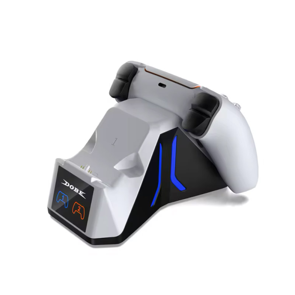 Docking station DOBE držač sa USB punjačem za 2 PS5 kontrolera TP5-0563S crno-beli - 621224