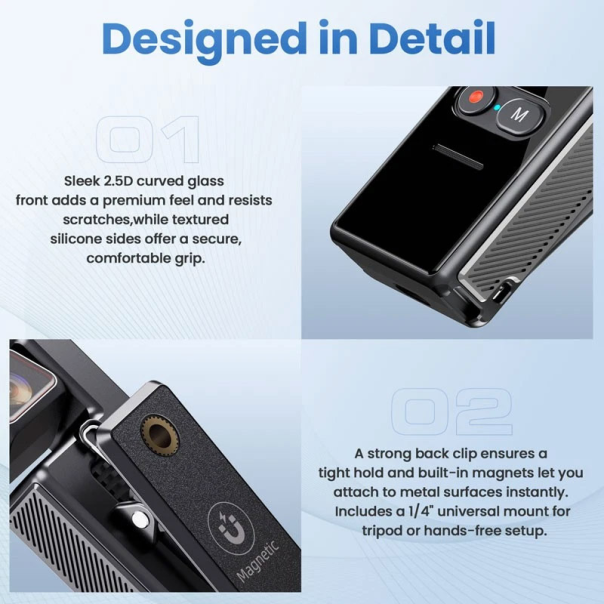 Akciona kamera pocket L17 (IP Waterproof) 4K Ultra HD - 621403