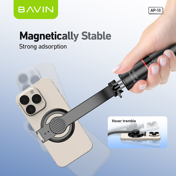 Stativ Tripod za mobilni telefon magnetni Bavin AP-18 - 621409