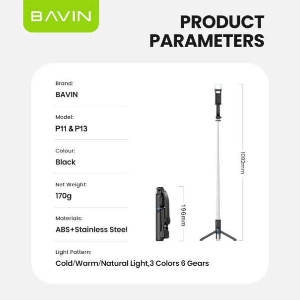 Stativ Tripod za mobilni telefon Bavin AP-11 - 621410