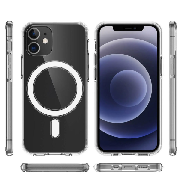 Maska za iPhone 17 Clear Mag Case (IC) transparent - 621652