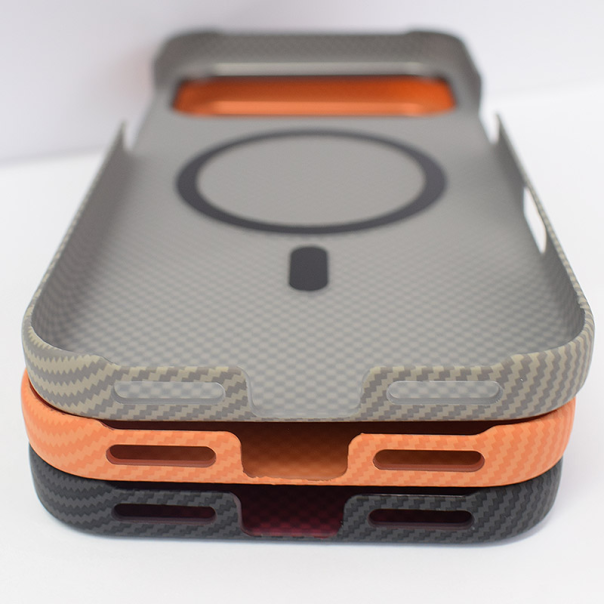 Maska za iPhone 17 Pro Max Mag Case Kevlar Defender crna - 621667