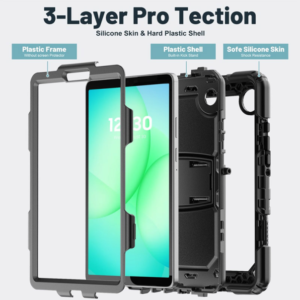 Maska za Samsung Tab A11/ X133 Kingpad crna - EP2844362