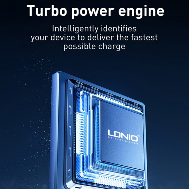 Bezicni punjač LDNIO WL02 5u1 crni - EP2857881