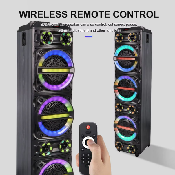 Bluetooth zvučnik ZQS-8315 crni - EP2841299