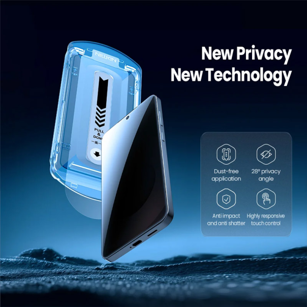 Zaštitno staklo Nillkin Guardian privacy za Samsung S26/ S941B (sa Aplikatorom) - EP2841688