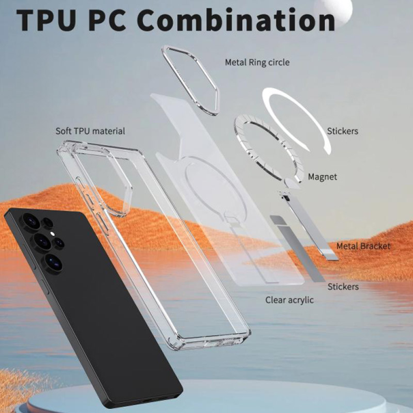 Maska za Samsung S26/ S941B Mag Case Flex bela - EP2846053