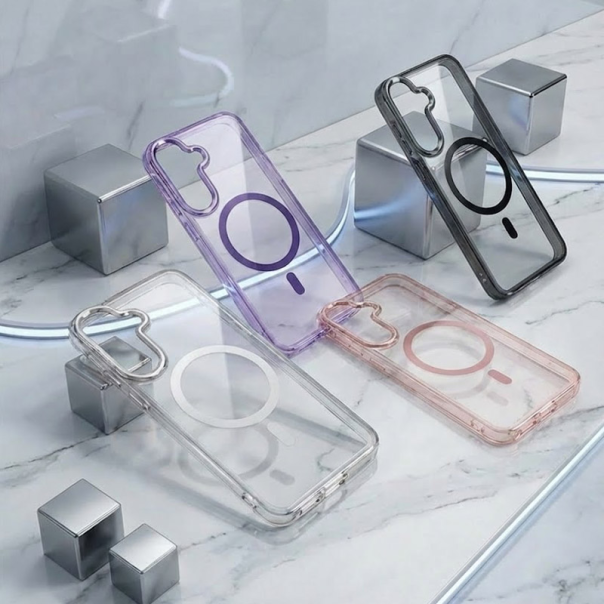 Maska Mag Case Diamond Elegance S26 Plus ljubičasta - 622333