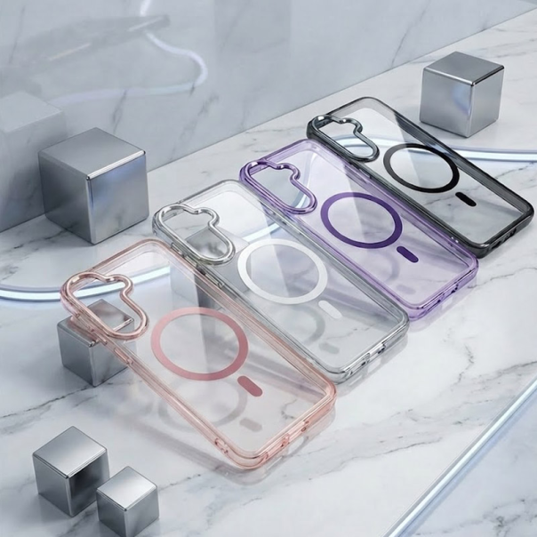 Maska za Samsung S26 Ultra/ S948B Mag Case Diamond Elegance roze - EP2843364