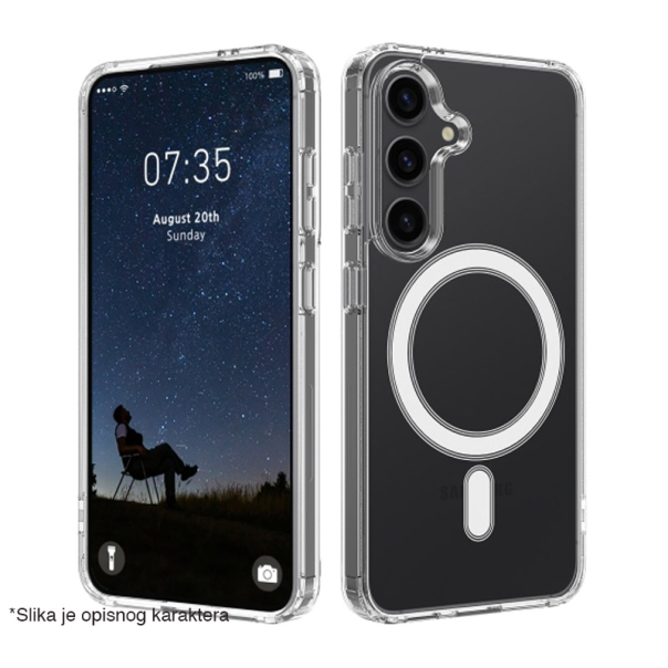 Maska za Samsung S26 Plus Berlia Clear Mag Case Premium transparent - 622403