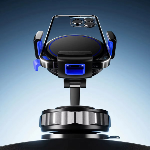 Auto držač 2u1 vacuum sa magnetom crni - 622463