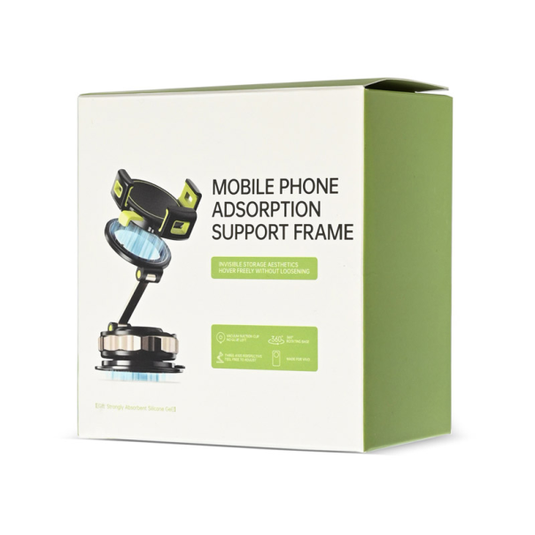 Auto držač 2u1 vacuum sa magnetom crni - 622463