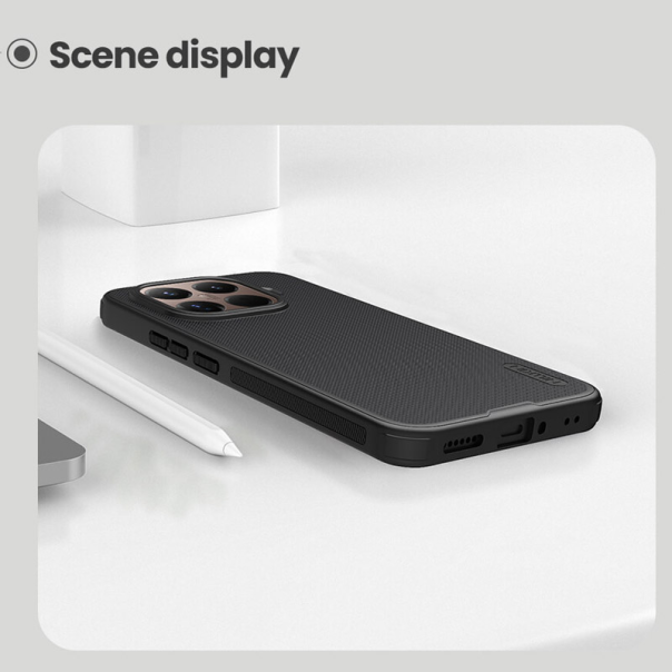 Maska za Xiaomi 15T Pro Nillkin Super Frosted Shield Pro crna - EP2745280