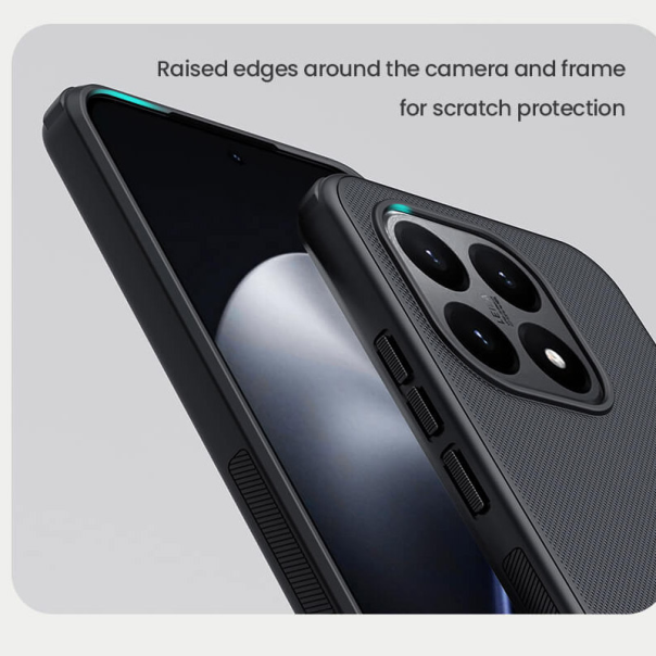 Maska za Xiaomi 15T Nillkin Super Frosted Shield Pro crna - EP2745283