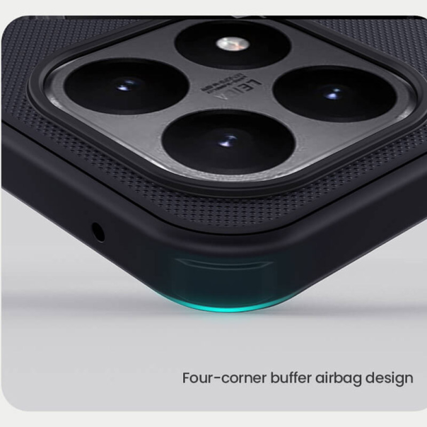 Maska za Xiaomi 15T Nillkin Super Frosted Shield Pro crna - EP2745283