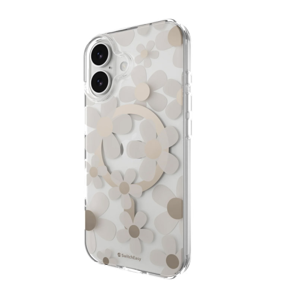 Maska za iPhone 17 Mag Case SwitchEasy Fleur roze zlatna - 622508