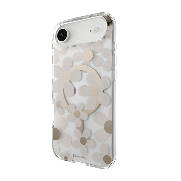 Maska za iPhone Air zlatno Mag Case SwitchEasy Fleur siva - EP2747044