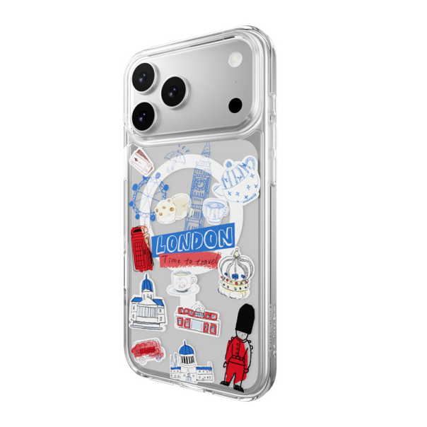 Maska za iPhone 17 Pro Mag Case SwitchEasy Pattern London - 622522