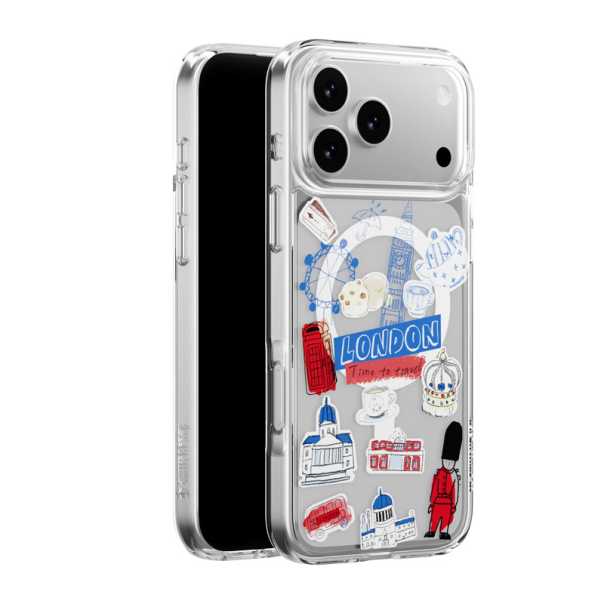 Maska za iPhone 17 Pro Max Mag Case SwitchEasy Pattern London - 622525