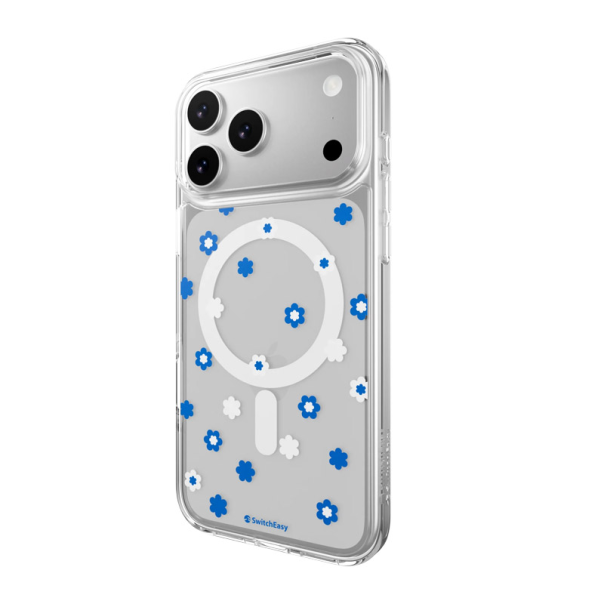 Maska za iPhone 17 Pro Mag Case SwitchEasy Pattern plava - 622529