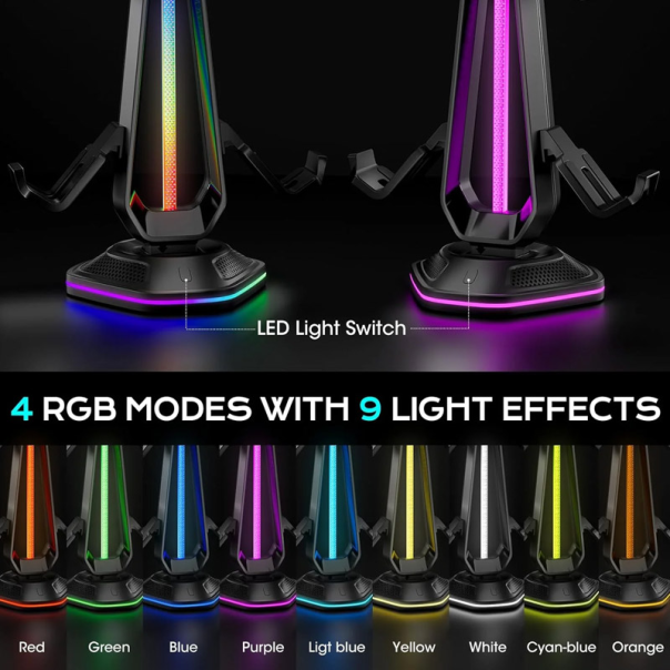 Stalak RGB Tower DZ510 za PS5/ X-Box crni - EP2842714