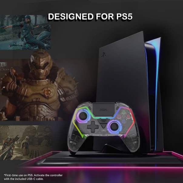 Joypad Dual Shock WIFI za PS5 HG040D providno crni - EP2841329