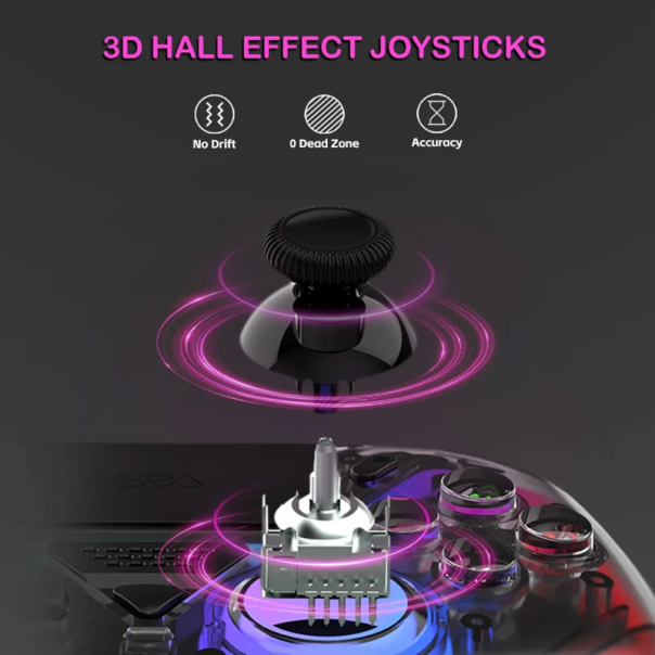 Joypad Dual Shock WIFI za PS5 HG040D providno crni - EP2841329